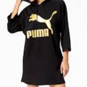 PUMA Hoodie sweatshirt dress xsmall